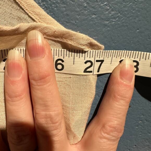 Spense Woman Size 1X Boho Femme Sleeveless Blouse crochet Office Fairy - Picture 7 of 7